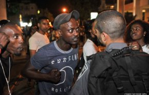 بالفيديو: احتجاجات عنيفة للفلاشا في تل أبيب