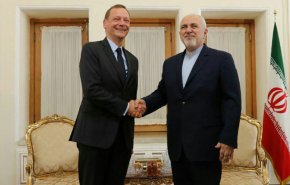 ظریف و مشاور مکرون درباره تحولات ایران و فرانسه رایزنی کردند
