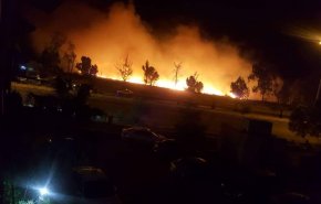 بالتفاصيل.. وفاة شخص وإصابة 2 اثر حريق ضخم في دمشق
