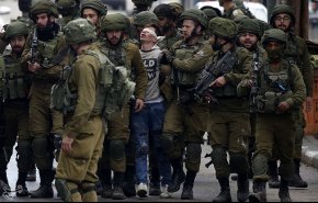 بازداشت ۱۲ فلسطینی در یورش مجدد صهیونیست‌ها به شهرهای کرانه باختری