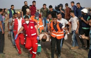 97 إصابة في قمع الاحتلال المظاهرات شرقي غزة