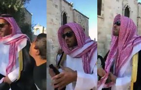 مقدسيون غاضبون يطردون سعوديا من باحة المسجد لاقصى