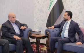 السفير الايراني يناقش مع الحلبوسي زيارة لاريجاني الى العراق 