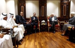 دیدار ظریف با اعضای انجمن دوستی ایران و کویت 