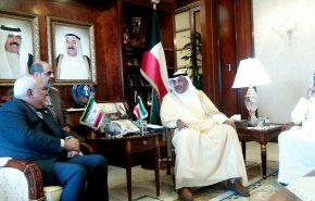 دیدار ظریف با همتای کویتی 