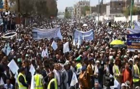 صدها هزار یمنی عید ولایت را با راهپیمایی بزرگ جشن گرفتند