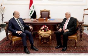 لقاء هام يجمع بين صالح ورئيس الحشد الشعبي... ماذا دار بينهما؟