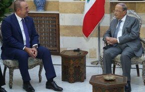 تفاصيل لقاء وزير الخارجية التركي والرئيس اللبناني