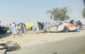 حادث مرعب في سلطنة عمان يحصد أرواح 5 أشخاص