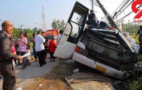  تصادف شدید یک اتوبوس در چین  هفت کشته و 11 مجروح برجای گذاشت