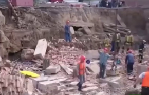 مقتل 3 عمال جراء انهيار جدار مبنى في روسيا
