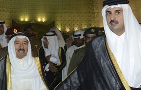 پیام مکتوب امیر کویت به همتای قطری