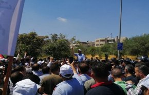 درگیری نیروهای امنیتی اردن با معترضان + عکس و فیلم