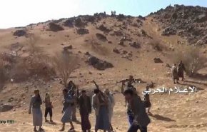 حمله رزمندگان یمنی به پایگاه های نیروهای هادی در جوف