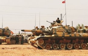 استقرار چندین خودروی زرهی ترکیه در مرز سوریه