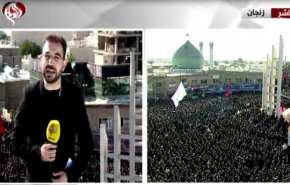 شاهد: حشد مهيب في ايران يحيي يوم 