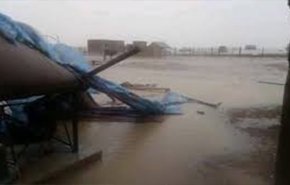 خسائر مادية بسبب الأمطار والعواصف في موريتانيا