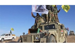 منبع امنیتی عراق: پایگاه الحشد الشعبی در غرب سامراء هدف قرار گرفت