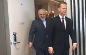 دیدار وزیر امور خارجه دانمارک با ظریف در نیویورک