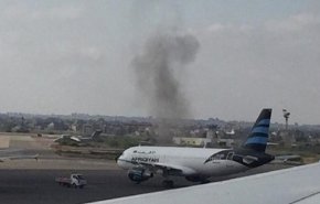 قصف مطار معيتيقة الليبي للمرة الثالثة خلال 24 ساعة