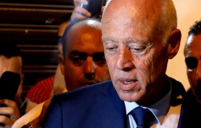 المرشح سعيد يعبر عن حزنه في انتخابات الرئاسة التونسية