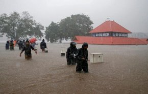 بارندگی در هند 45 کشته برجا گذاشت