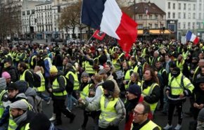 چهل‌وهفتمین هفته تظاهرات جلیقه زردها در فرانسه + فیلم
