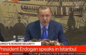 اردوغان: نیروهای ما تا عمق 30 کیلومتری خاک سوریه پیشروی می‌کنند