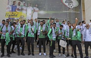 المنتخب السعودي لأول مرة في رام الله