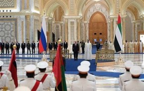پوتین: مواضع روسیه و امارات در مسائل جهانی و منطقه‌ای هماهنگ است