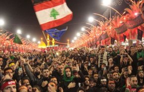 حضور گسترده لبنانی ها در مراسم اربعین حسینی