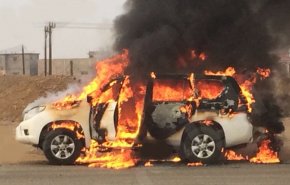 وفاة مصري وطفليه حرقا داخل سيارته بالسعودية