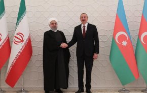 روحانی با رئیس جمهوری آذربایجان دیدار کرد