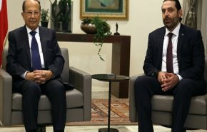 دیدار کوتاه نخست‌وزیر لبنان با رئیس‌جمهور این کشور