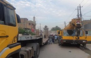 امانة بغداد تفتح شارعاً مغلقاً غرب العاصمة