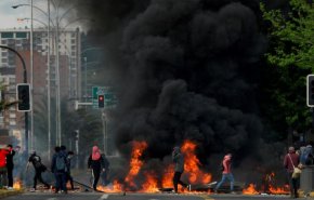 اندلاع احتجاجات جديدة وأعمال عنف وشغب في تشيلي
