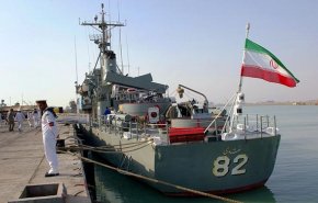 الدورية 64 للقوة البحرية الايرانية تبحر للمياه الحرة