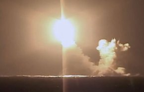آزمایش موشک بالستیک توسط زیردریایی هسته ای ولادیمیر روسیه 