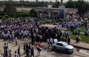 تلاش برای گسترش دامنه تظاهرات در قلب بغداد به درگیری انجامید