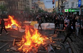 مجروح شدن بیش از 1600 نفر در  اعتراضات شیلی 