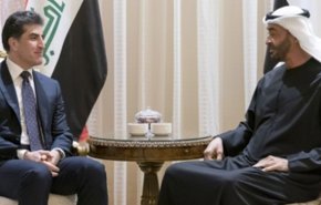 دیدار رئیس منطقه کردستان عراق با ولی‌عهد ابوظبی