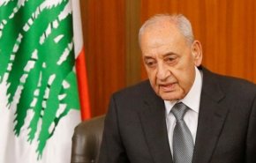 رئیس پارلمان لبنان: دولت باید هر چه زودتر تشکیل شود