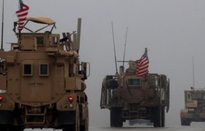 حرکت ستون بزرگی از نظامیان آمریکایی از پایگاه صرین به سمت حسکه/ مقصد عراق یا میادین نفتی سوریه؟