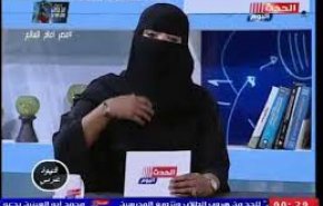 شاهد.. ظهور إعلامية بالنقاب لأول مرة على شاشات التلفزيون المصري