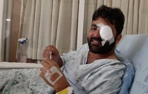 استئصال العين اليسرى للصحفي الفلسطيني معاذ عمارنة