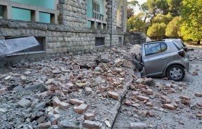 زلزله ۶.۴ ریشتری در آلبانی/ 3 کشته و ۱۵۰ زخمی 