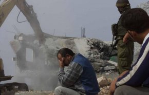 رژیم صهیونیستی منازل ۴ فلسطینی را تخریب کرد