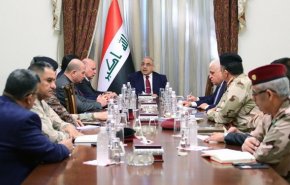 نشست شورای امنیت ملی عراق برای بررسی استعفای «عبدالمهدی»
