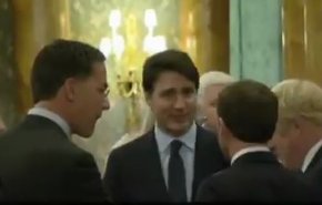 ویدئویی از تمسخر ترامپ توسط سران کانادا، فرانسه و انگلیس