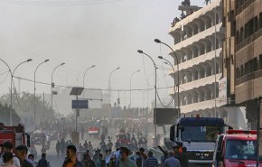 شاهد..لحظة اطلاق النار على المتظاهرين في السنك ببغداد